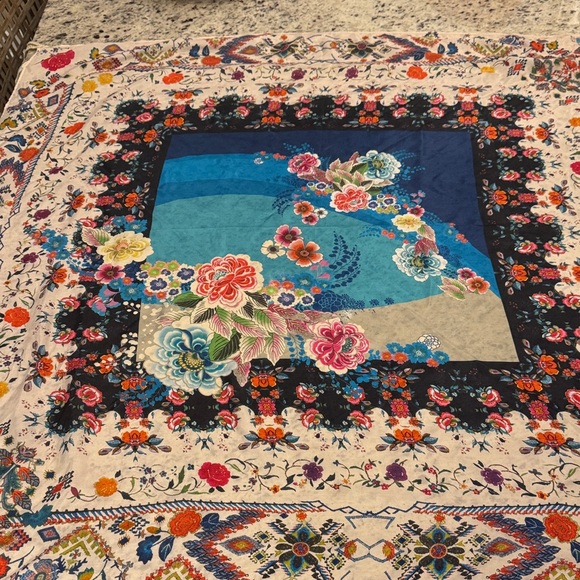 Johnny Was Silk Eddy Scarf - Picture 1 of 4